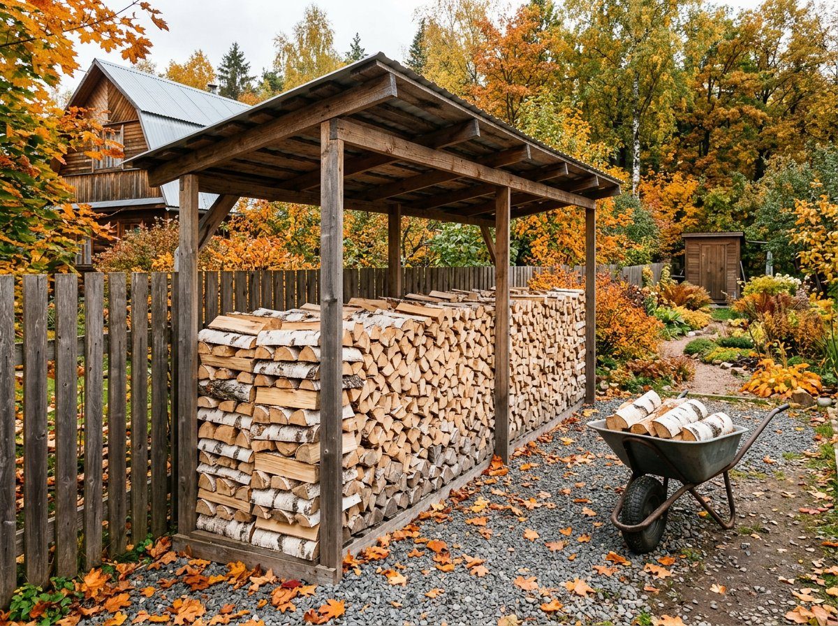 Дровник под ключ — 15 м³ — Кратово, улица Радиальная, 87